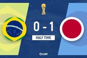 半場-日本暫1-0巴西 佐野海舟一條龍破門達(dá)尼洛被斷致丟球配圖