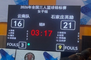 全國三人籃球錦標(biāo)賽第一日綜述：四川一隊(duì)兩連勝，領(lǐng)跑積分榜配圖
